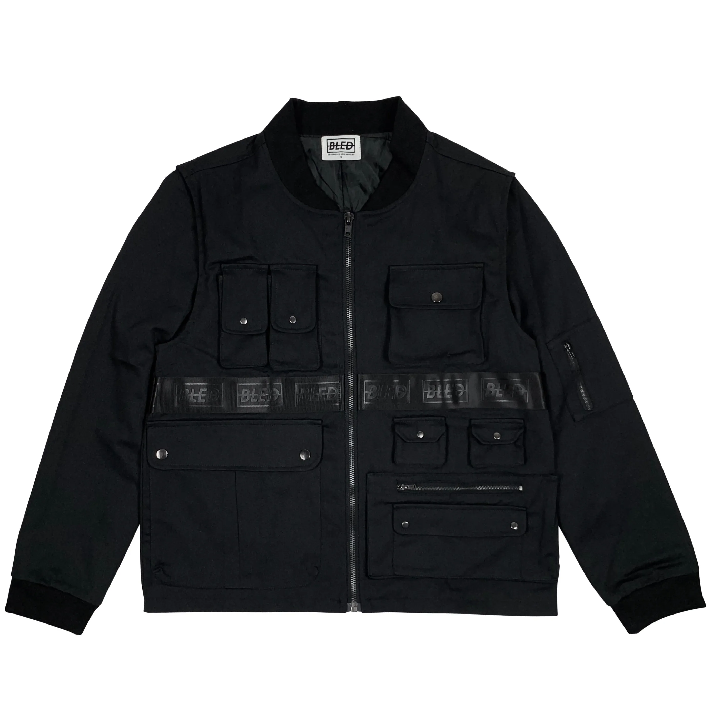 Convertible Jacquard Warfare Vest/Jacket