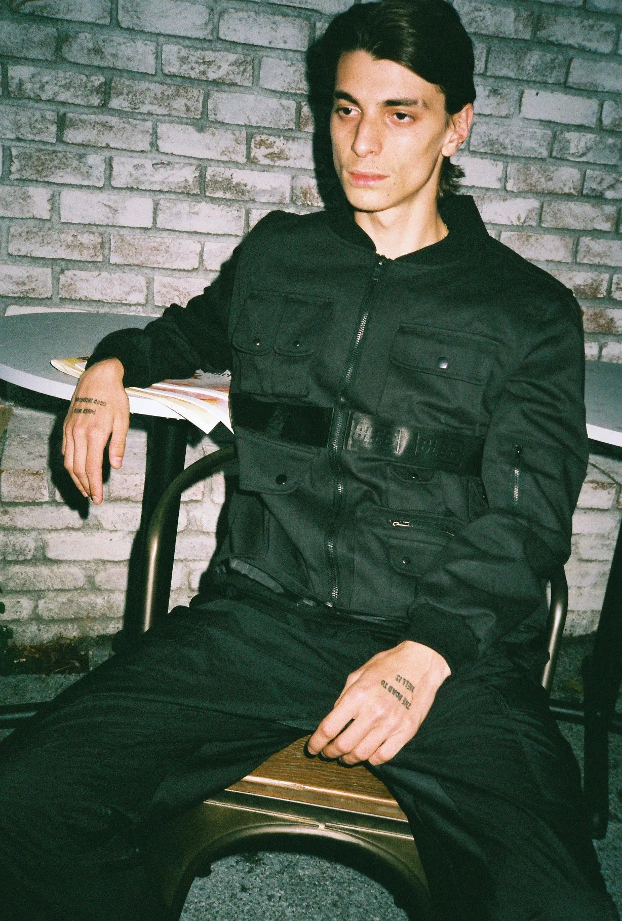 Convertible Jacquard Warfare Vest/Jacket
