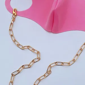 Convertible Paperclip Chain Face Mask (3 ways)
