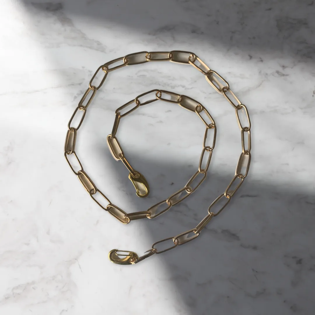 Convertible Paperclip Chain Face Mask (3 ways)