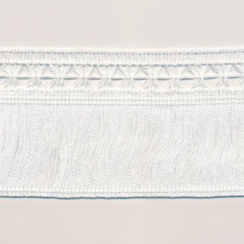 Cotton Fringe #01 White