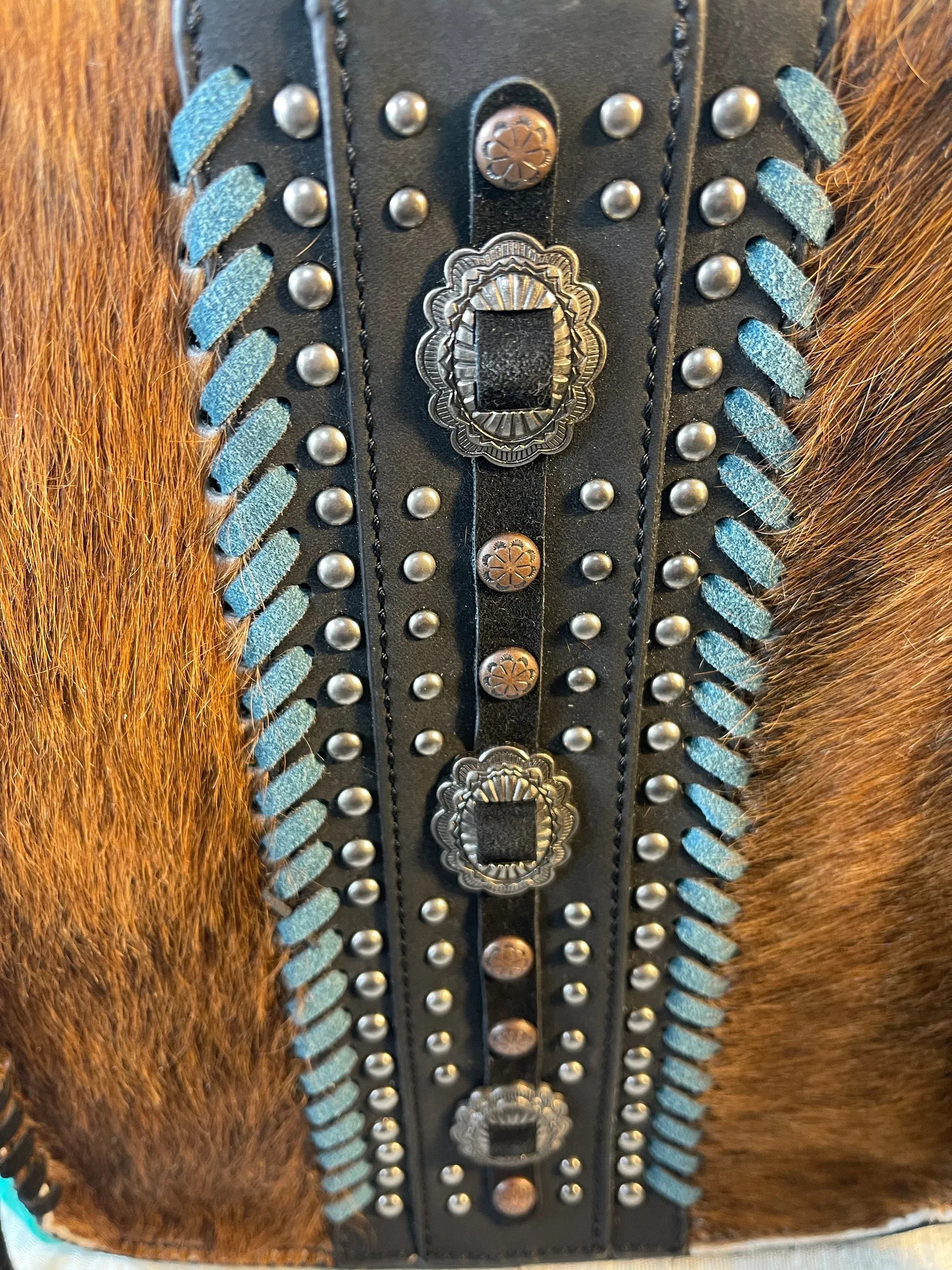 Cowhide Leather Concealed Carry Bag