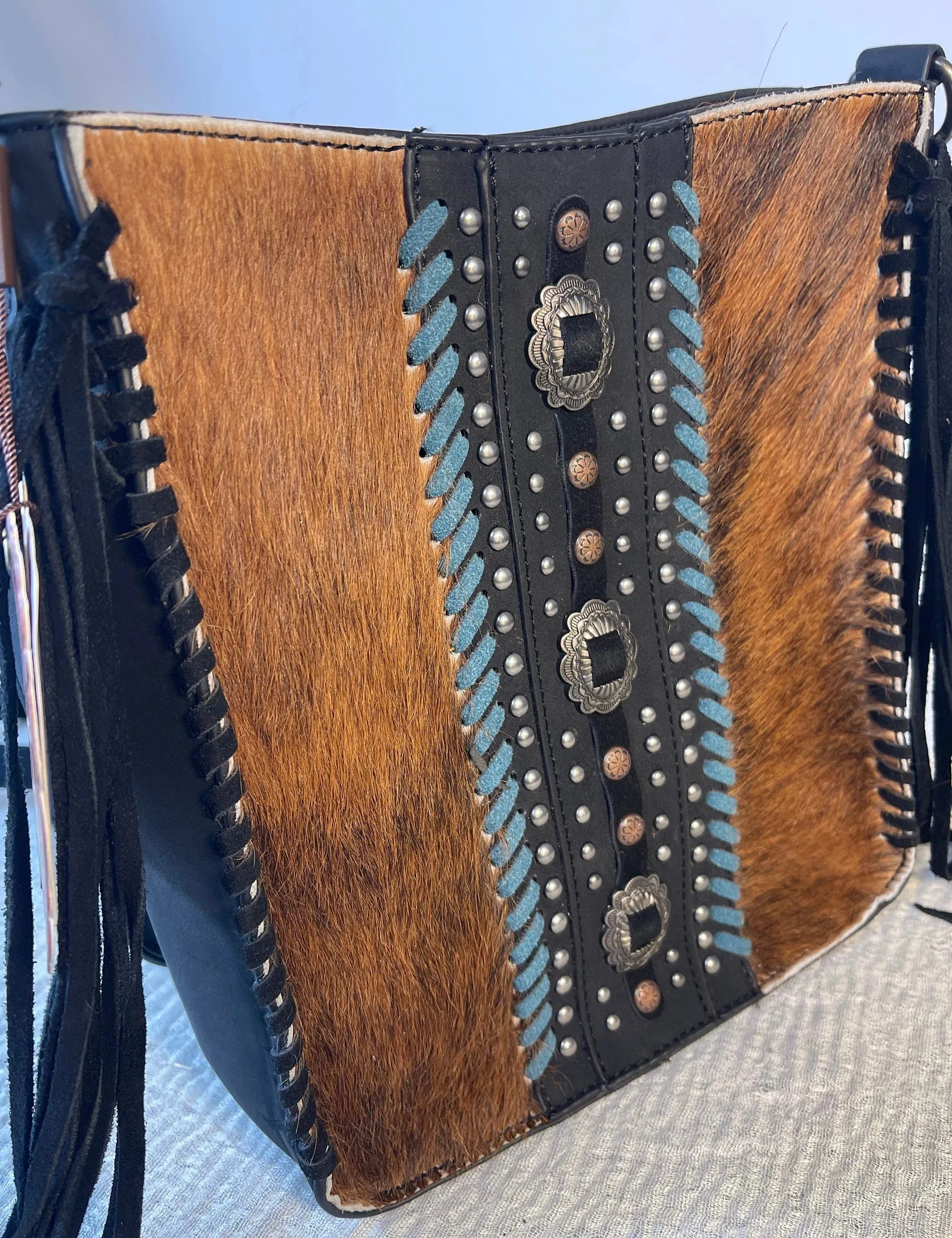 Cowhide Leather Concealed Carry Bag