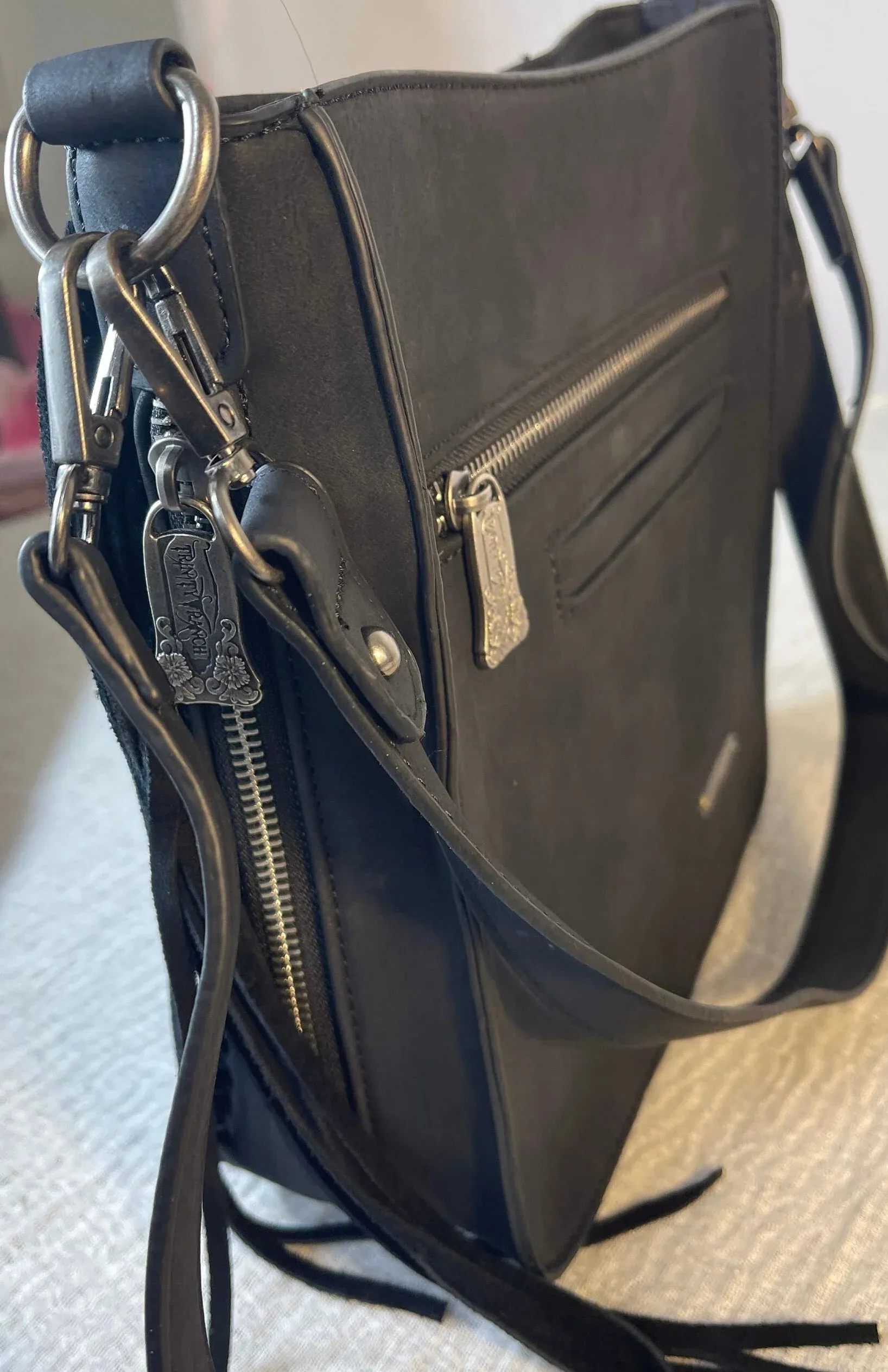 Cowhide Leather Concealed Carry Bag