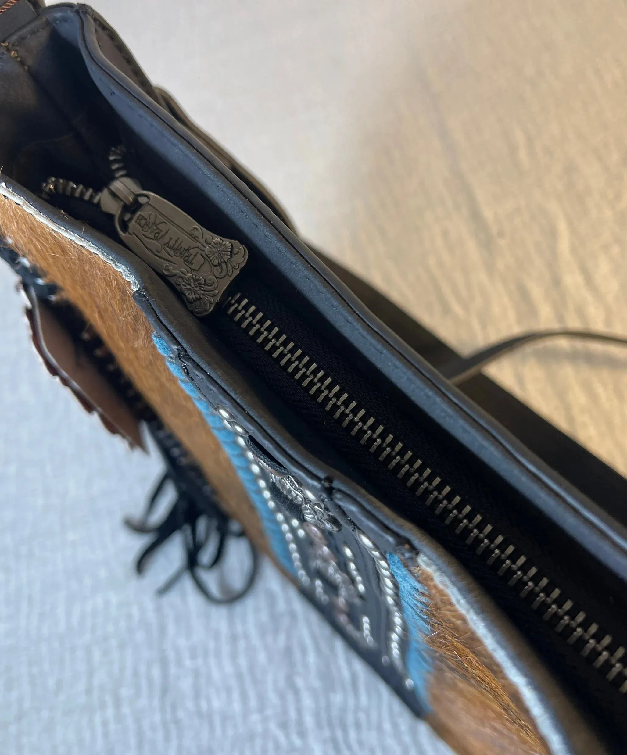 Cowhide Leather Concealed Carry Bag