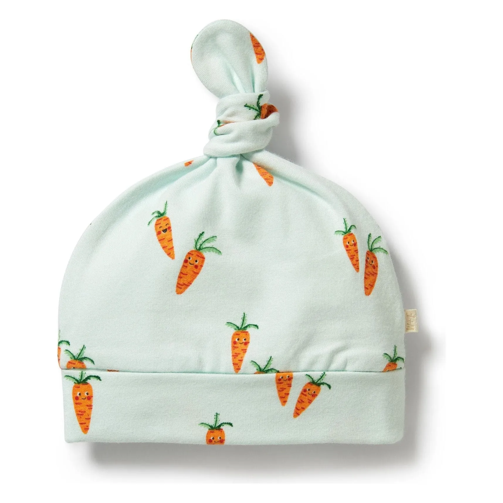 Cute Carrots Organic Knot Hat