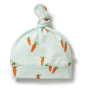 Cute Carrots Organic Knot Hat