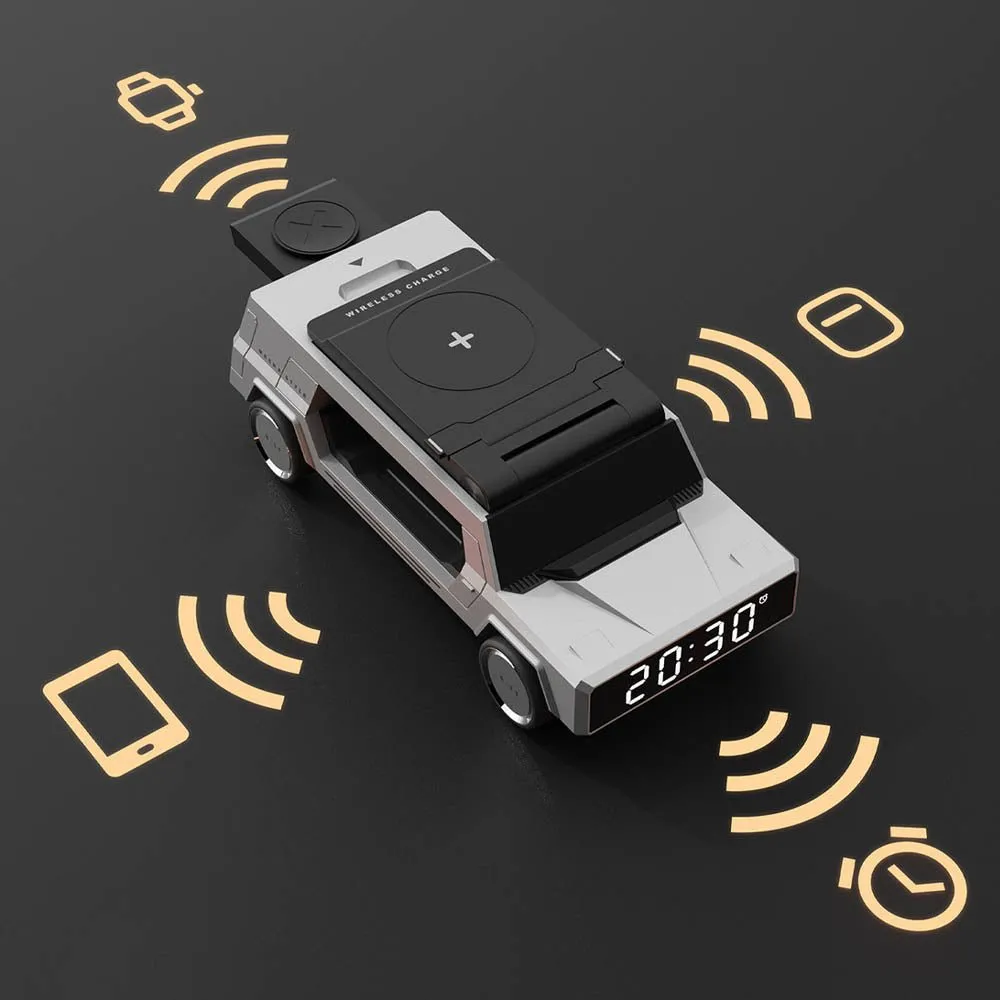 CyberLink 4-in-1 Wireless Charging Station