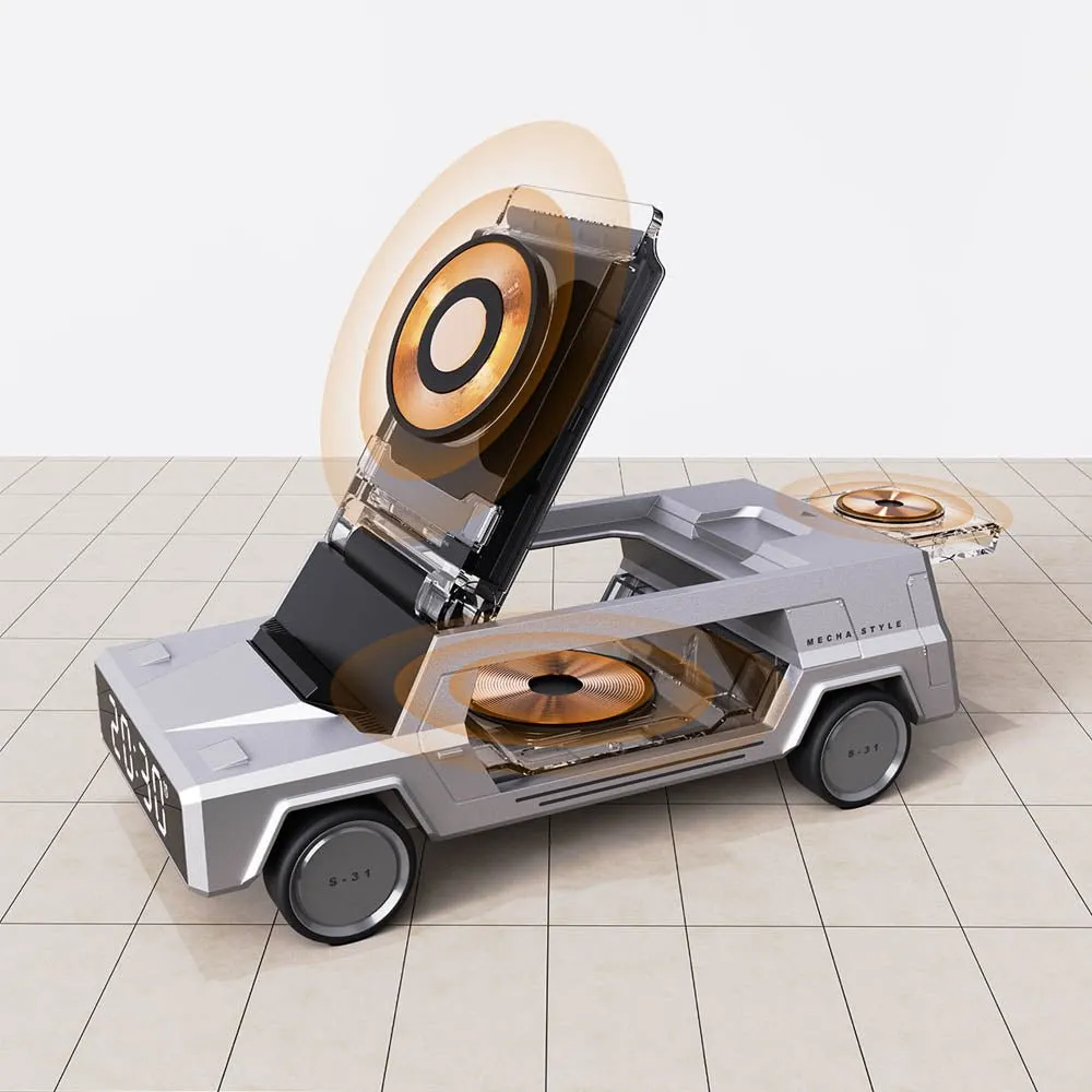 CyberLink 4-in-1 Wireless Charging Station