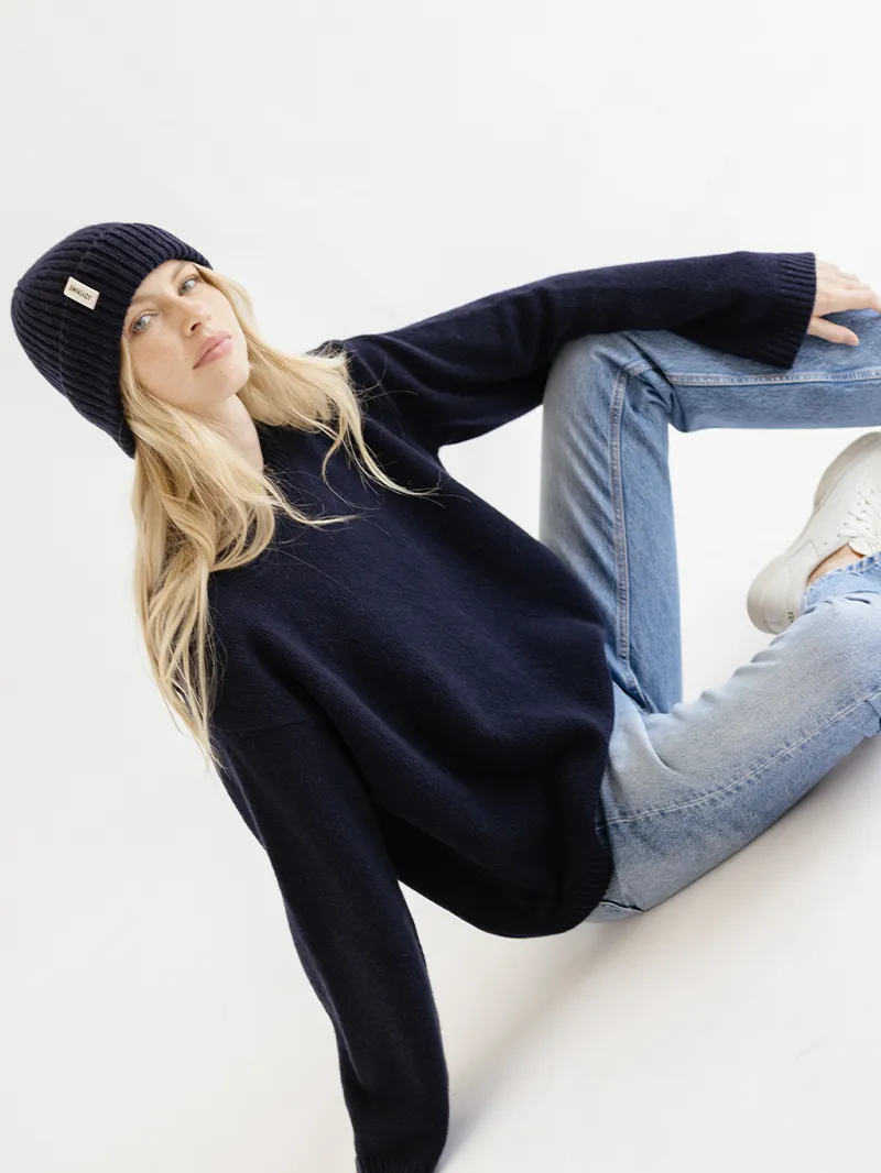 Czapka Warm Thoughts, Deep Navy