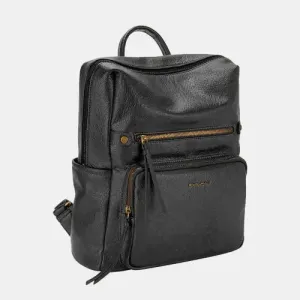 David Jones Leather Backpack