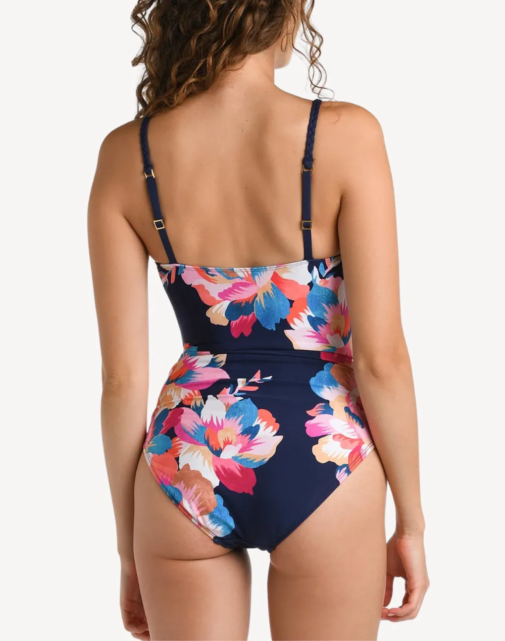 Denim Bouquet Lingerie One Piece
