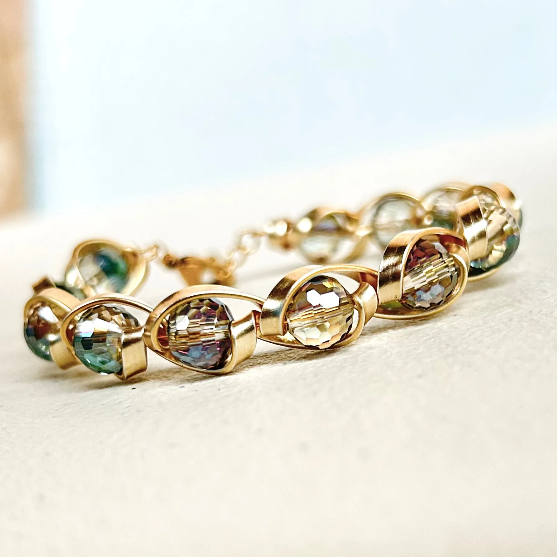 Disco Ball Crystals Soul Bracelet