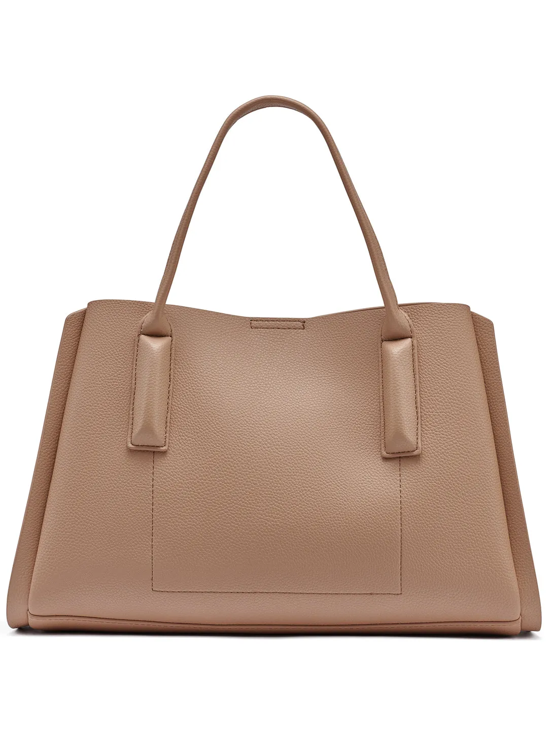 DKNY Women Beige Solid Handbags