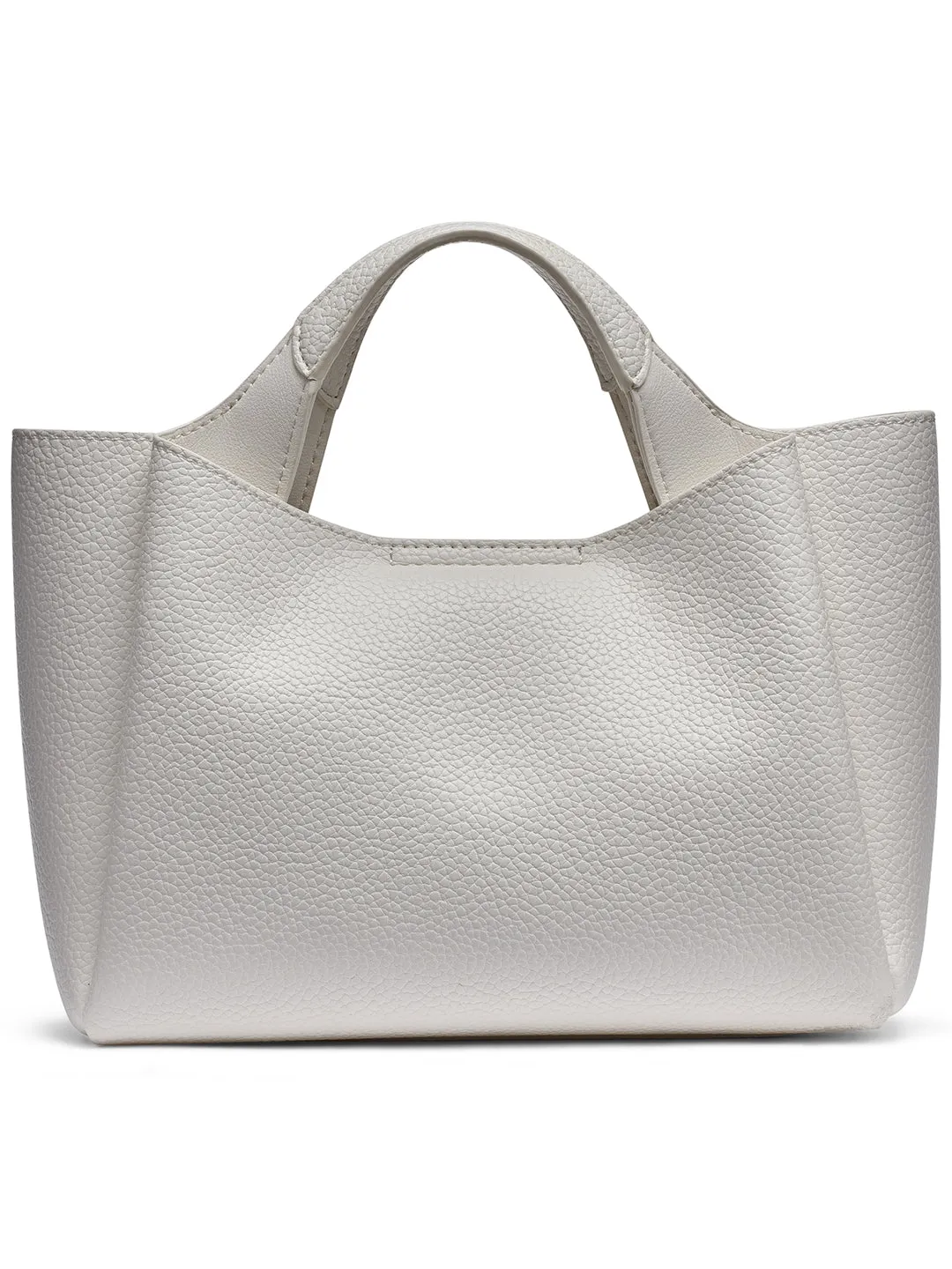 DKNY Women White Solid Handbags