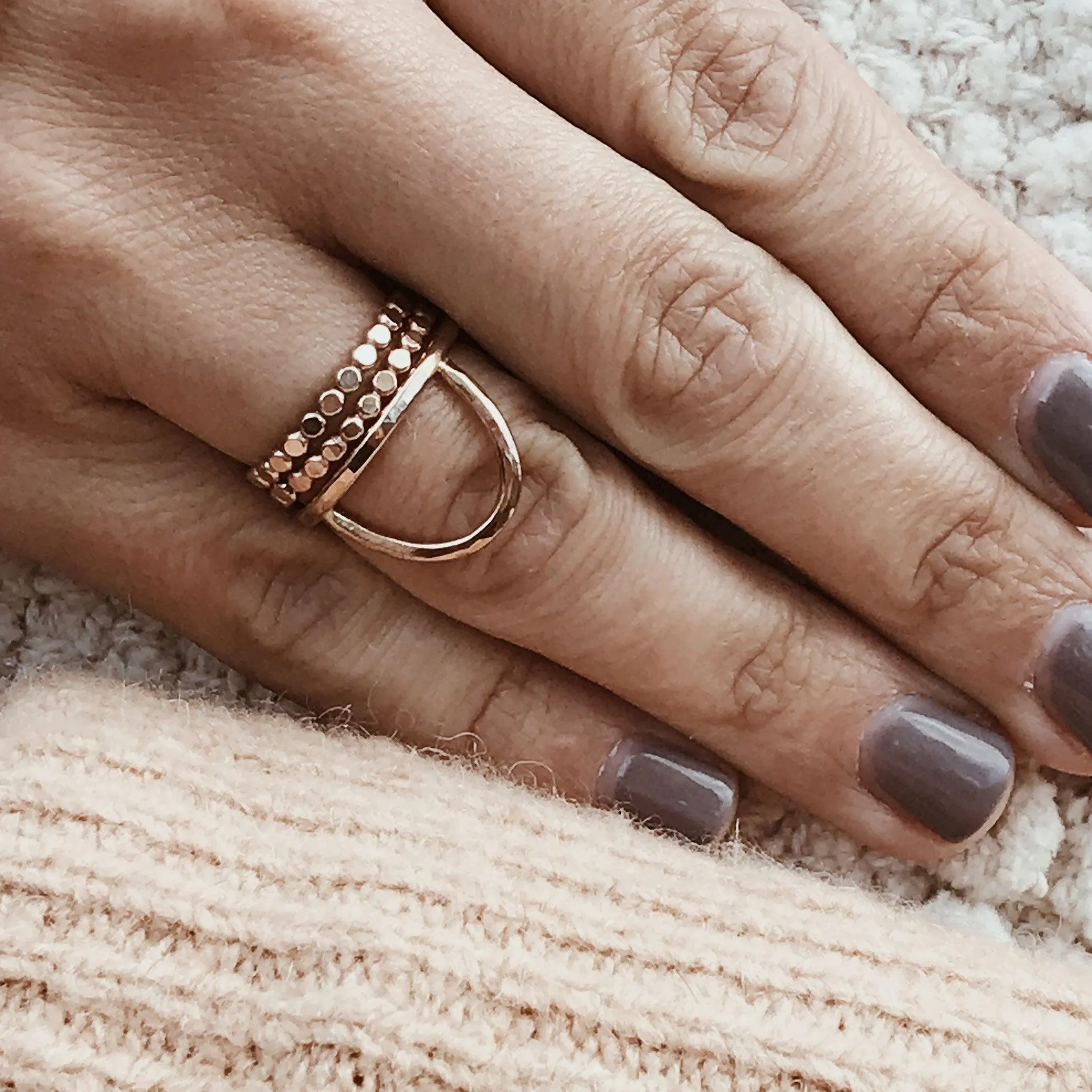 Dot Stacker Ring