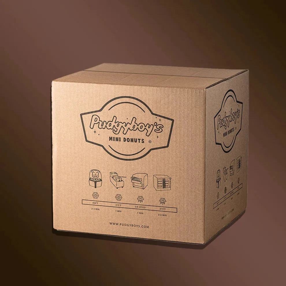 Double Chocolate Mini Donut Case (432 pcs) | Concession and Carnival Foodservice Supplies Canada