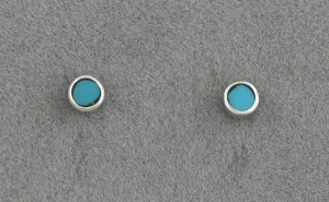 Earrings with (Tiny!) Round Studs by Jimmy Poyer