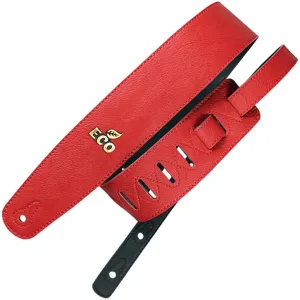 Ecostrap Vegan Premium Guitar Strap Crimson
