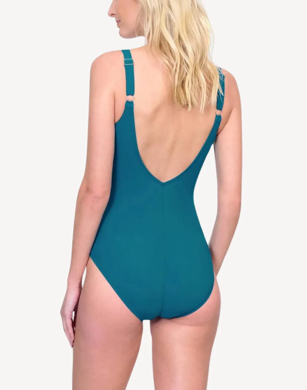 Embrace V Neck Surplice One Piece