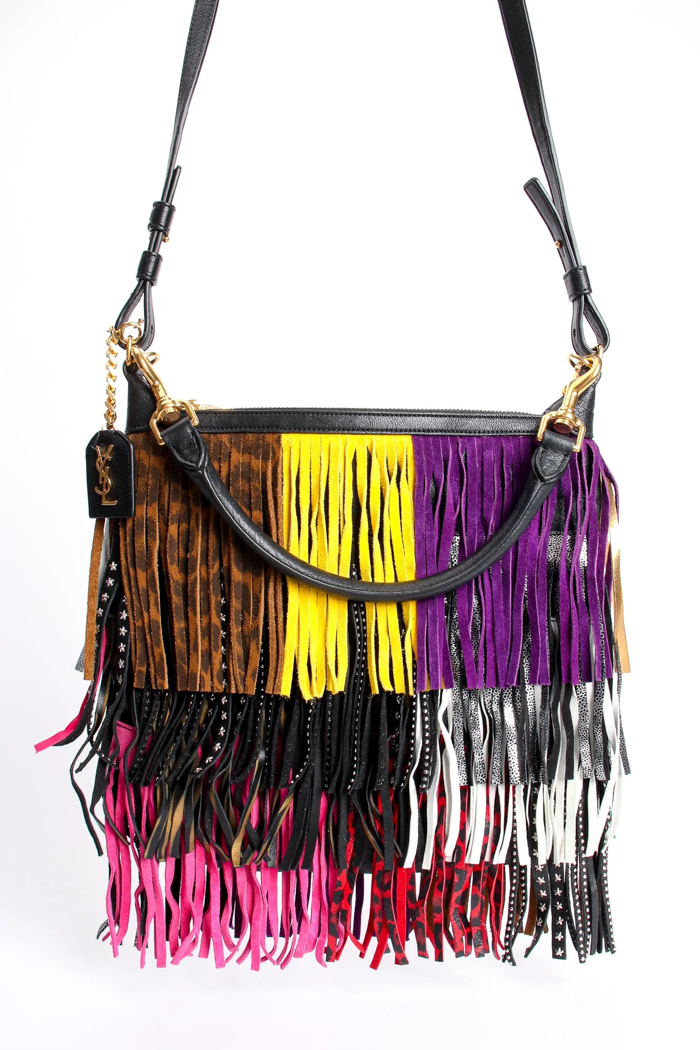 Emmanuelle Multi Fringe Crossbody Bag