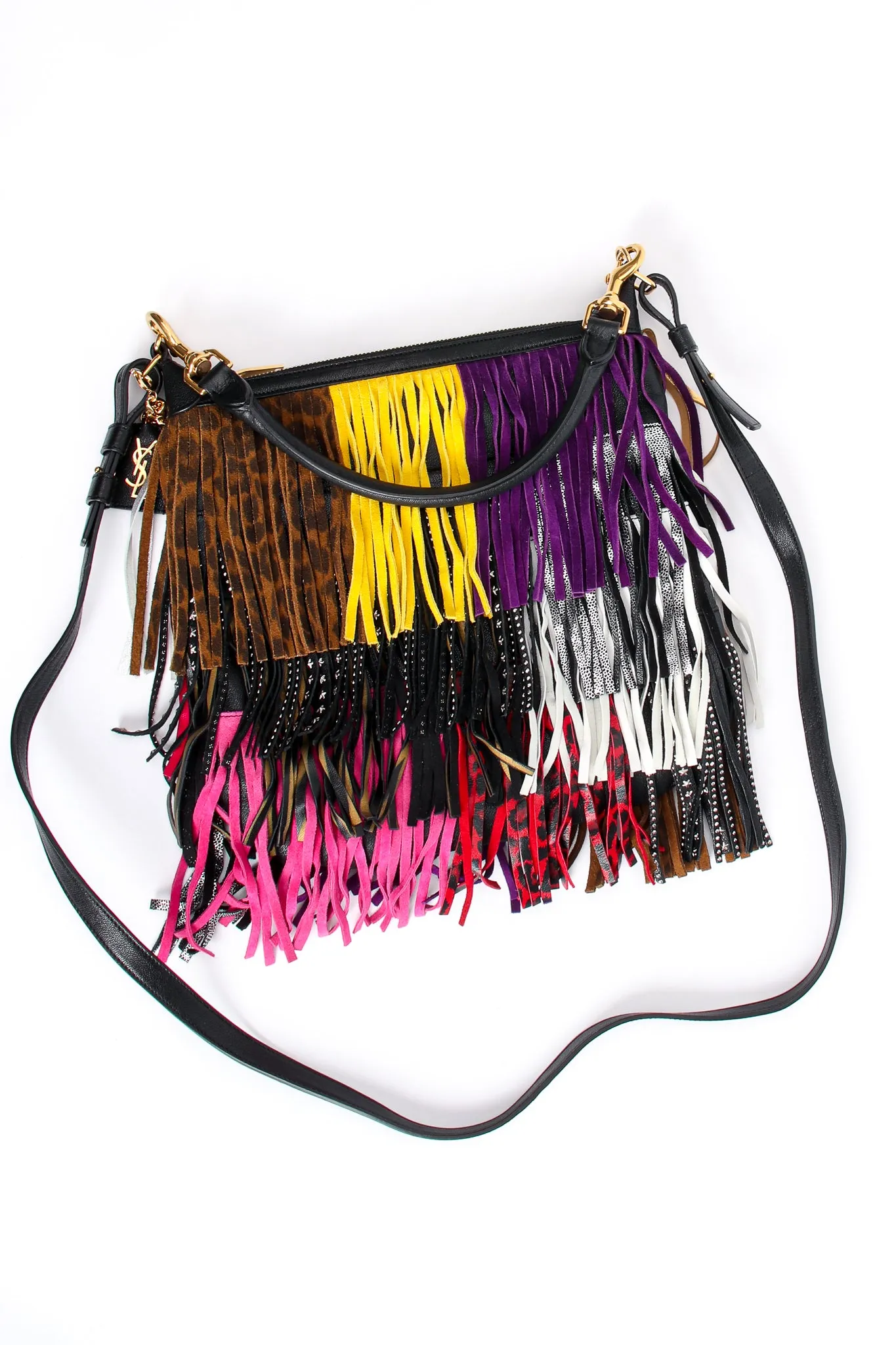 Emmanuelle Multi Fringe Crossbody Bag