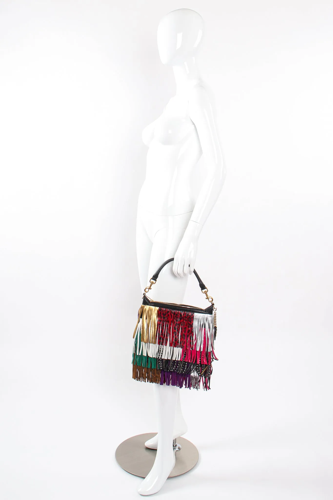 Emmanuelle Multi Fringe Crossbody Bag