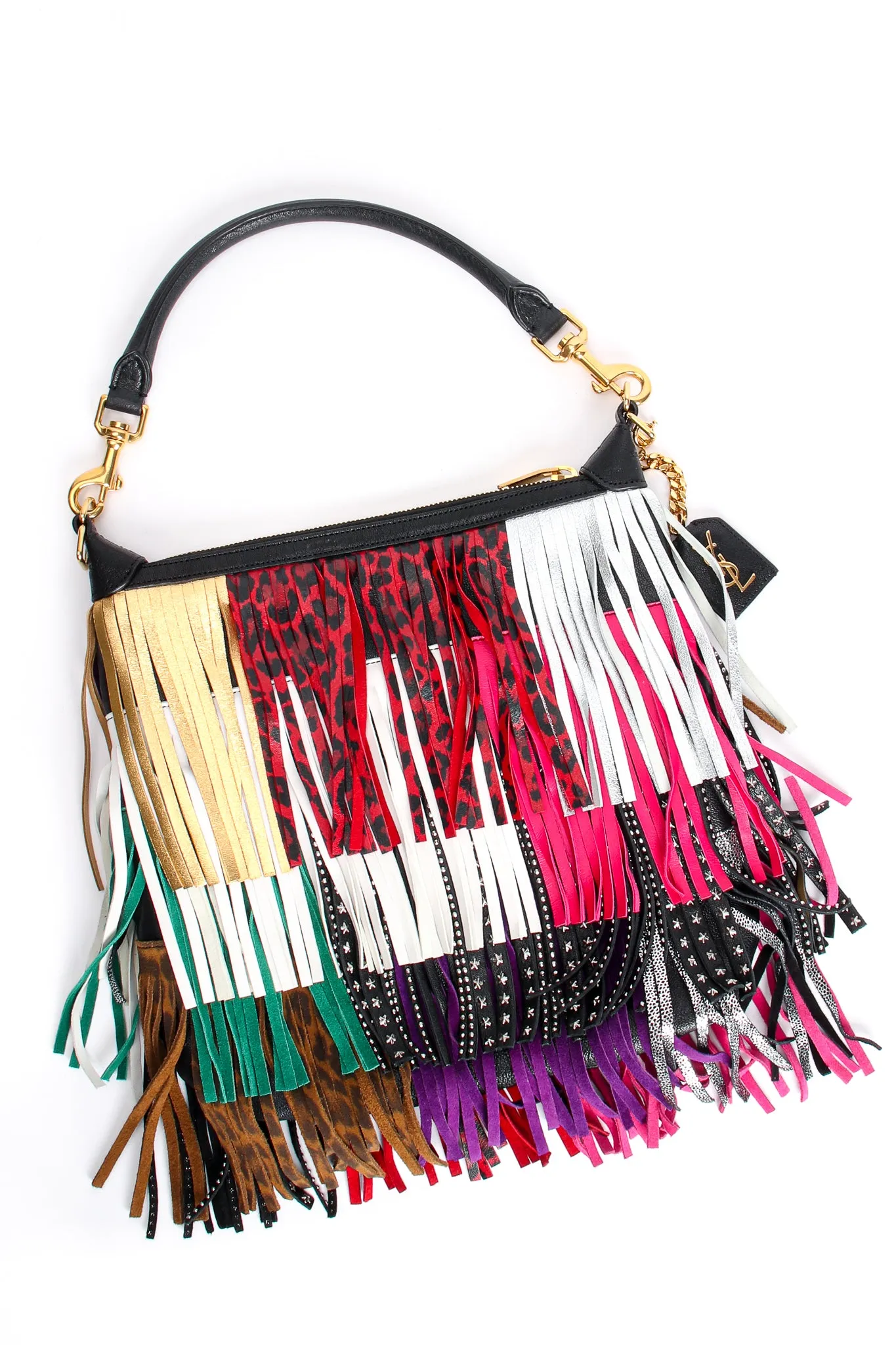 Emmanuelle Multi Fringe Crossbody Bag