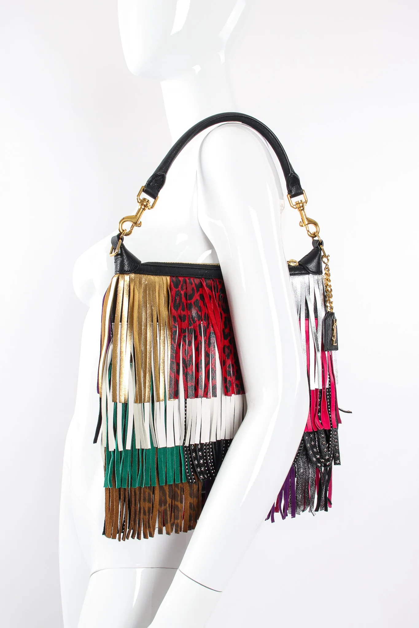 Emmanuelle Multi Fringe Crossbody Bag