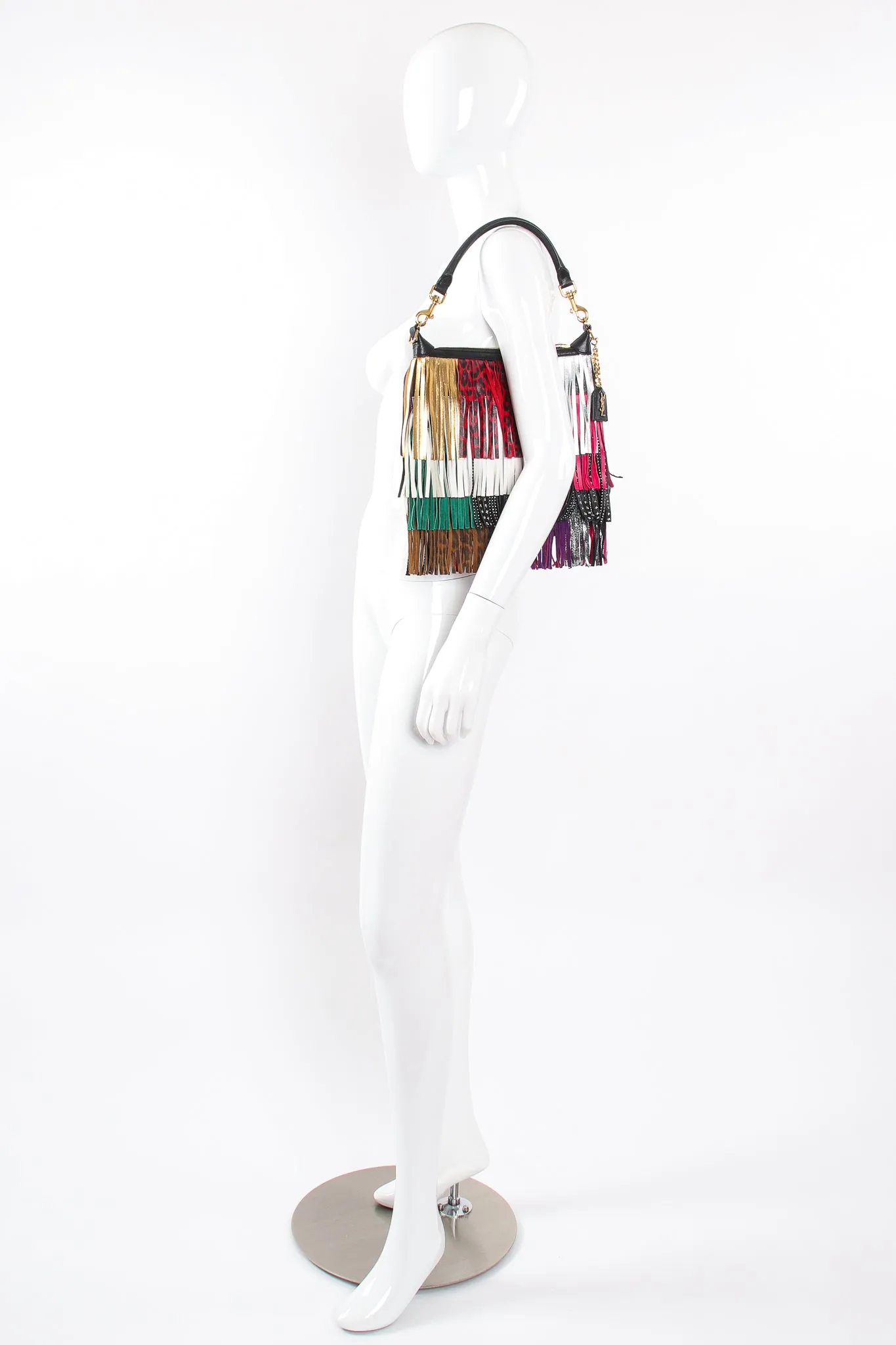 Emmanuelle Multi Fringe Crossbody Bag