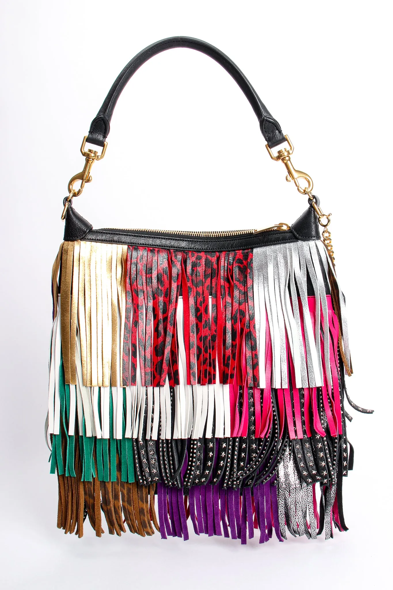 Emmanuelle Multi Fringe Crossbody Bag