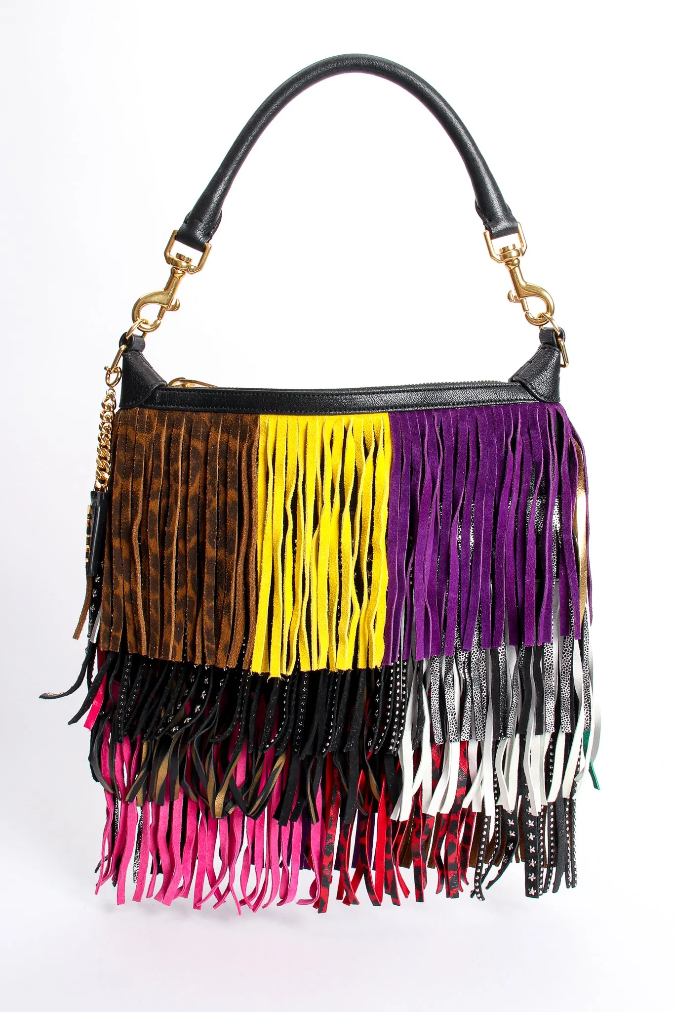 Emmanuelle Multi Fringe Crossbody Bag