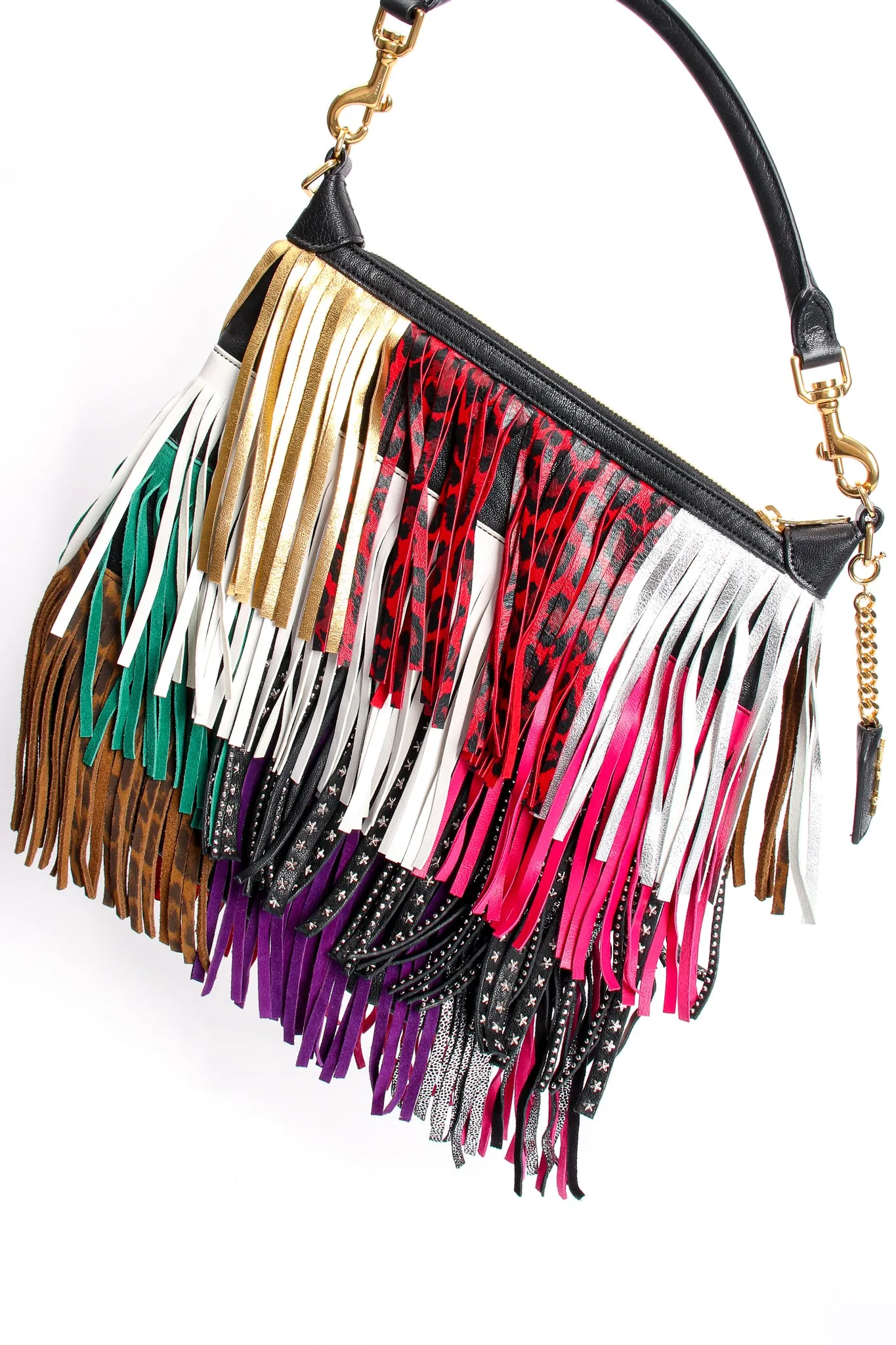 Emmanuelle Multi Fringe Crossbody Bag