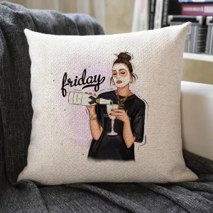 Enjoy Life Linen Pillowcase