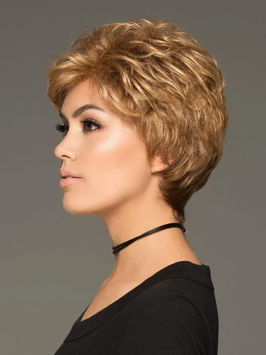 EVELYN - PIXIE CURLS - Mono Top lace front wig