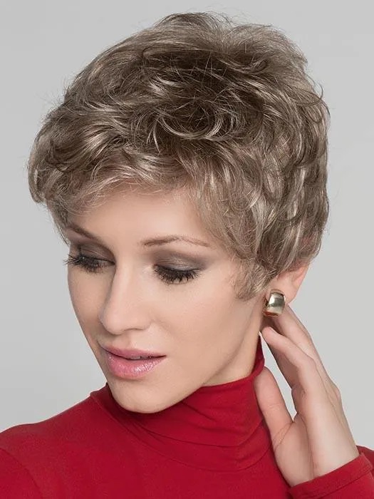 EVELYN - PIXIE CURLS - Mono Top lace front wig