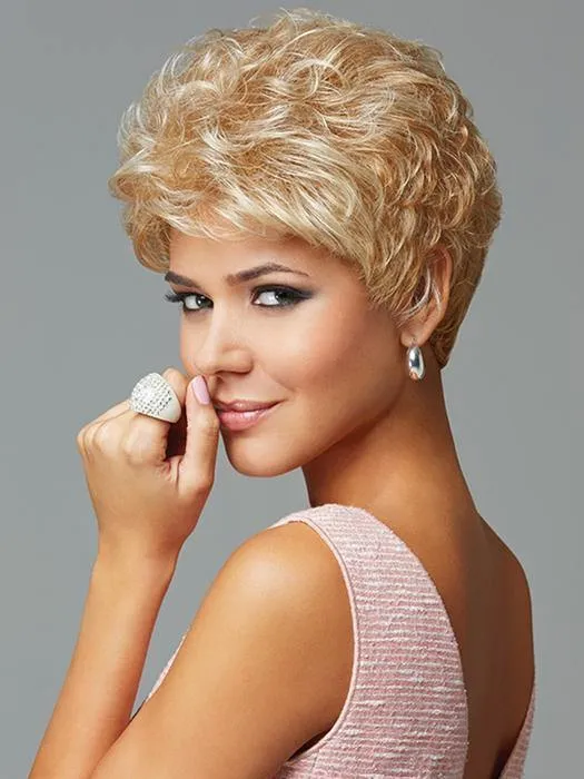 EVELYN - PIXIE CURLS - Mono Top lace front wig