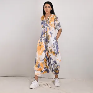 Evelyn - Tie & Dye Jumpsuit Dress
