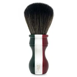 Extro Cosmesi Italian Tricolour Medium Hard Synthetic Shaving Brush