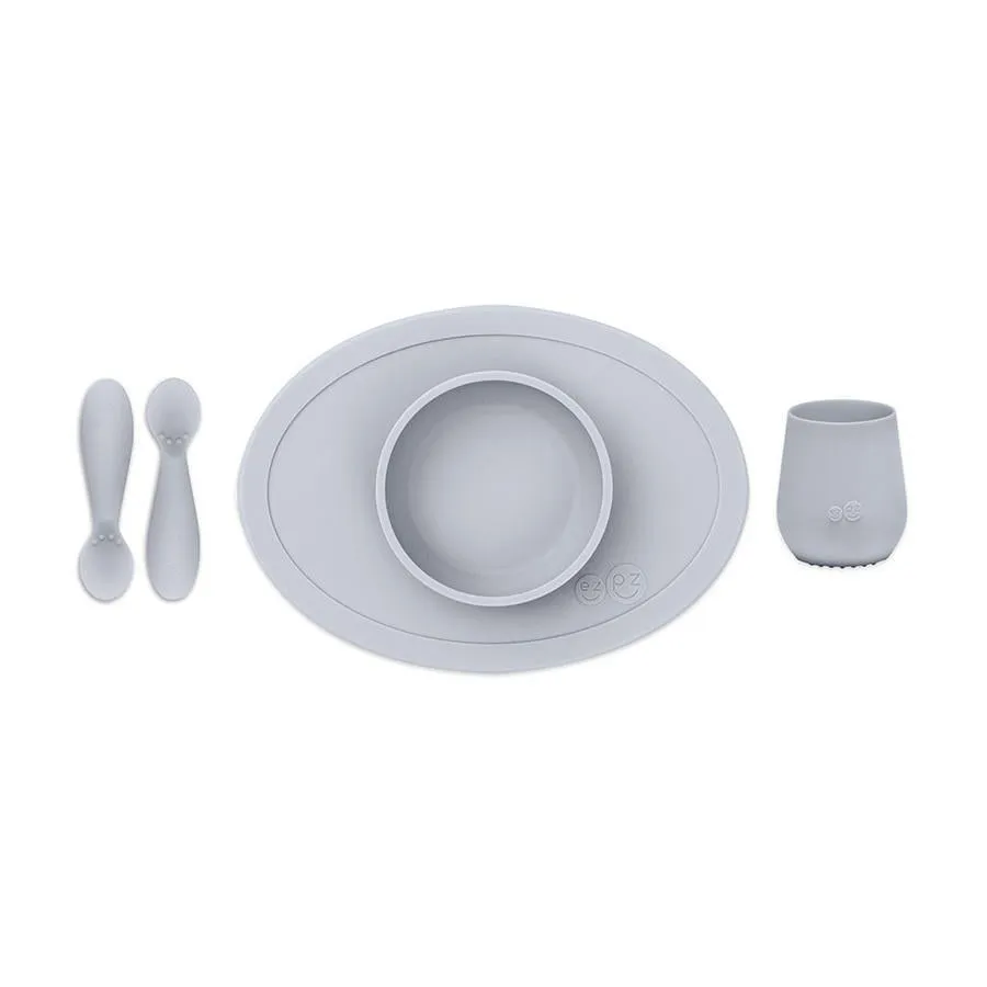 Ezpz First Foods Set (Pewter)