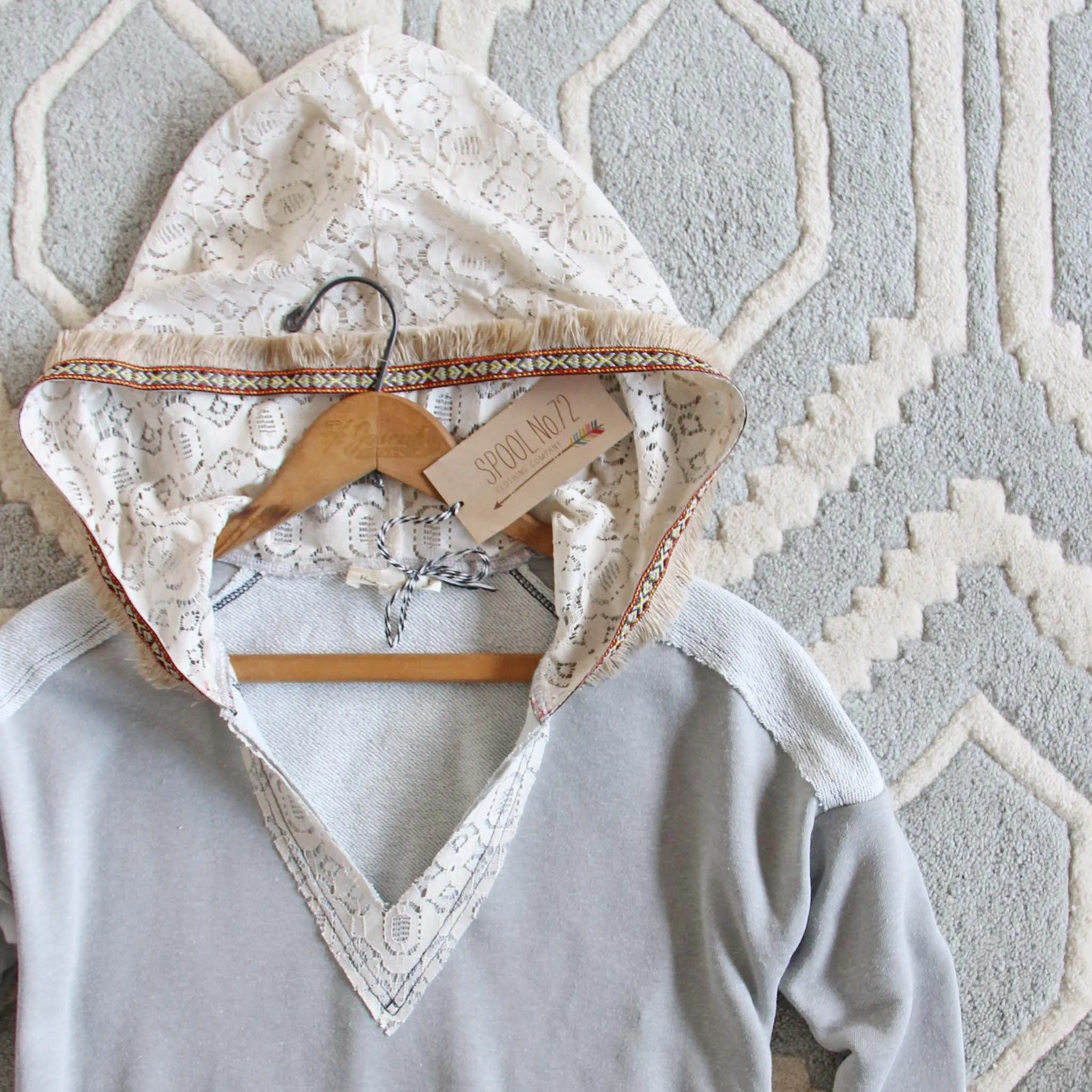 Fable & Fringe Lace Sweatshirt