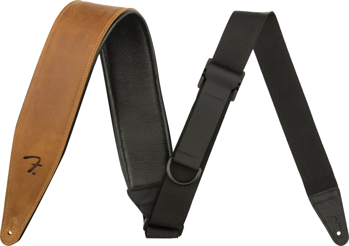 Fender 2.5" RIGHT HEIGHT™ LEATHER STRAP