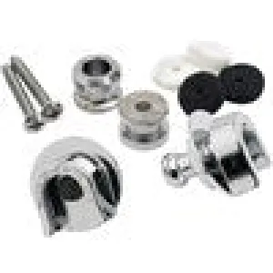 FENDER® SECURITY STRAP LOCKS - Chrome 2 Pack