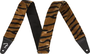 Fender Wild Animal Print Strap, Tiger, 2"