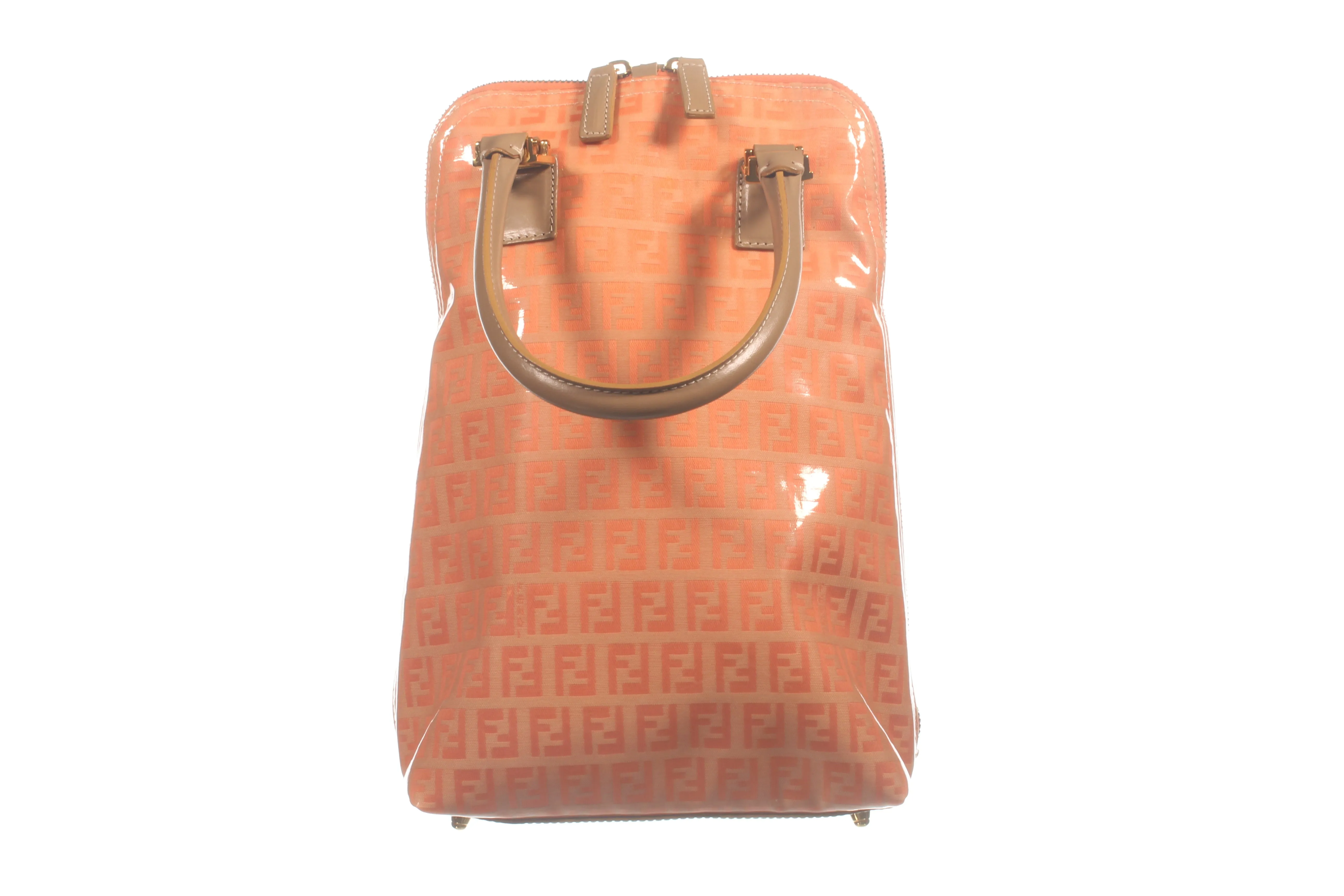 Fendi Orange Top Handle Bag