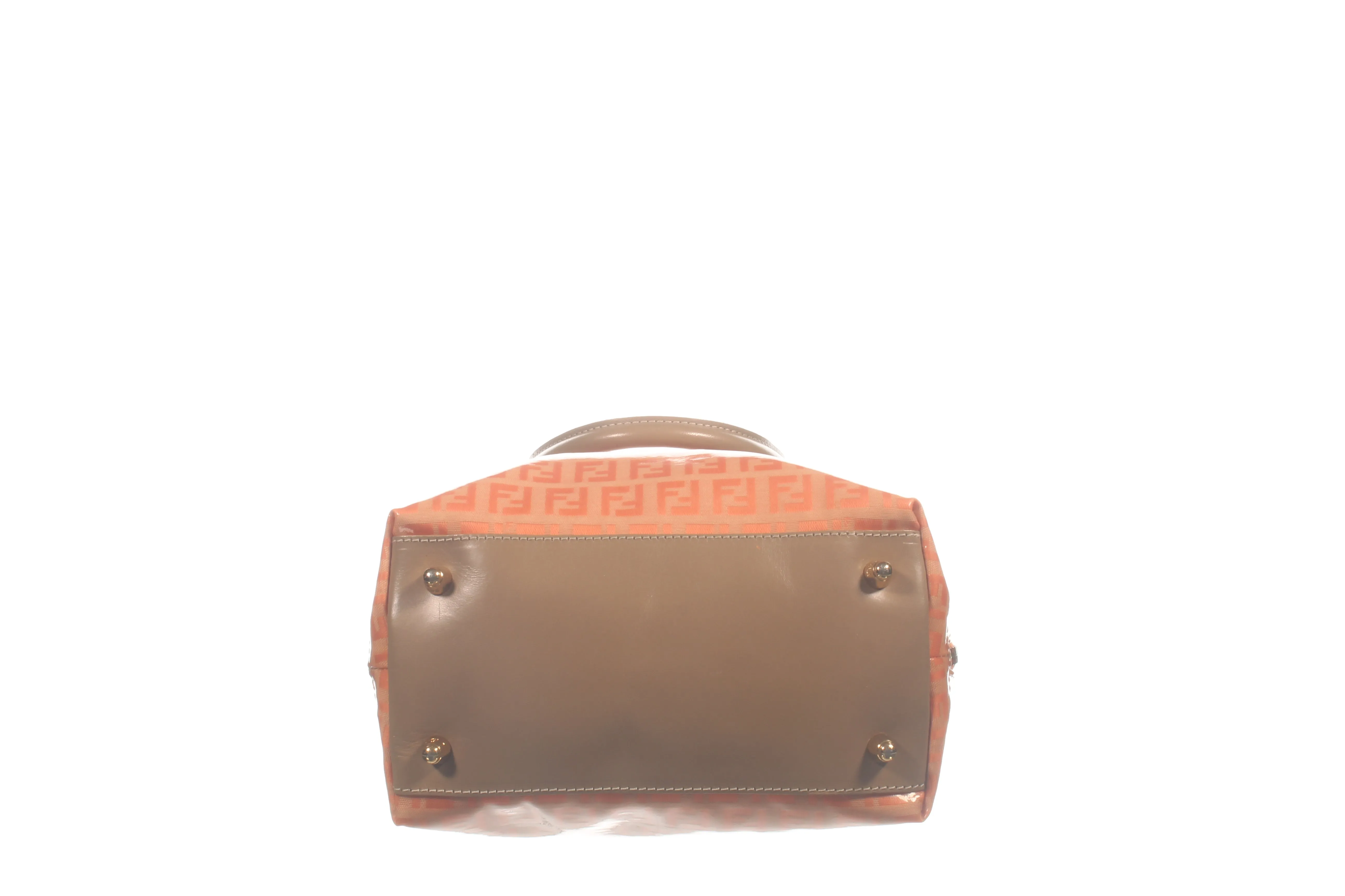 Fendi Orange Top Handle Bag