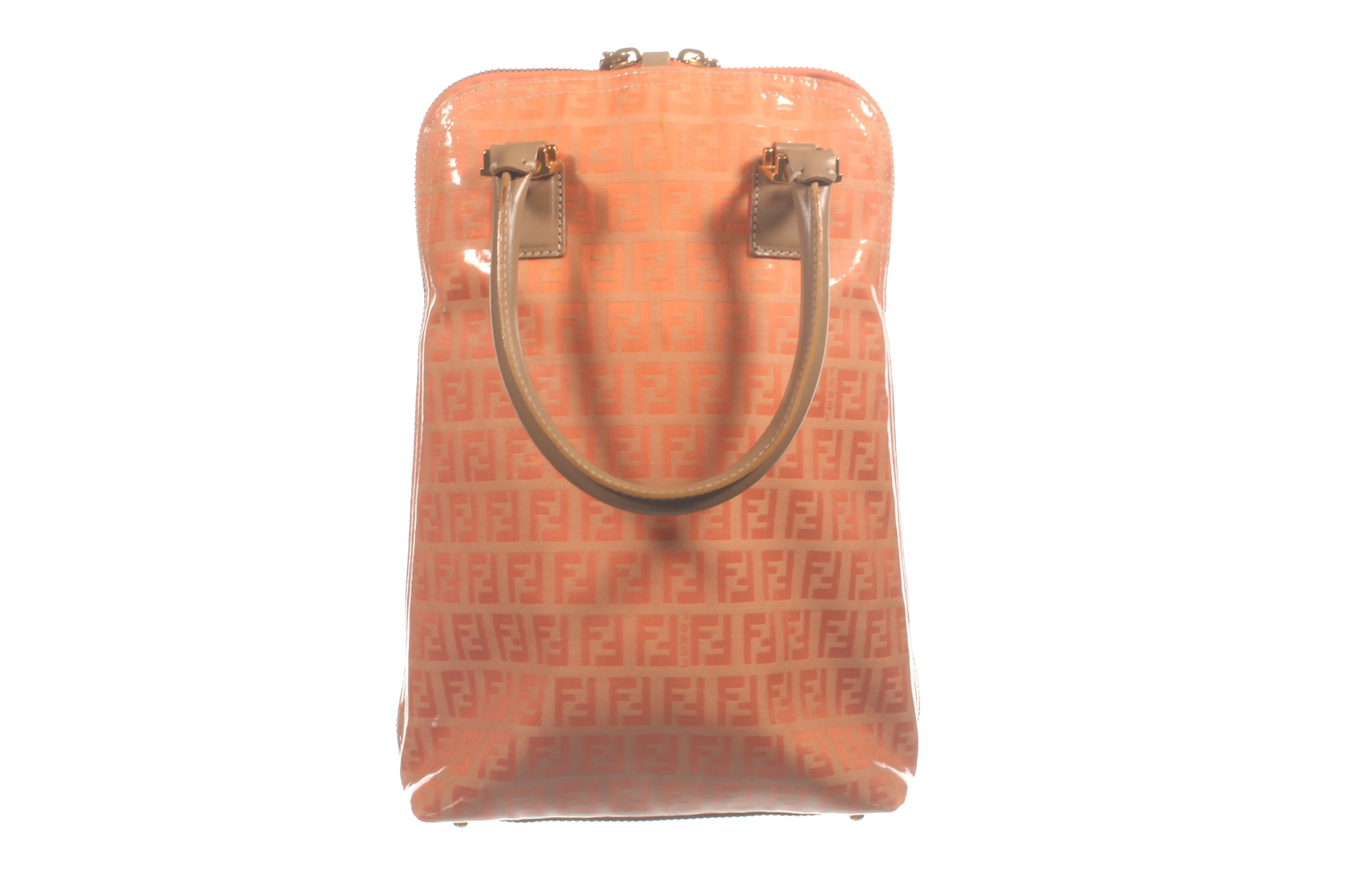 Fendi Orange Top Handle Bag