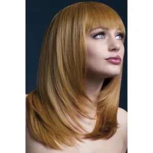 Fever Tanja Wig - Auburn, Feathered Cut with Fringe