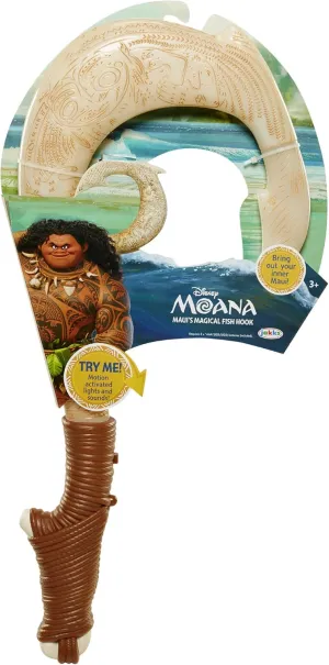 Fish Hook Moana Maui's Magical Motion Activated Lights and Sound 20 USA