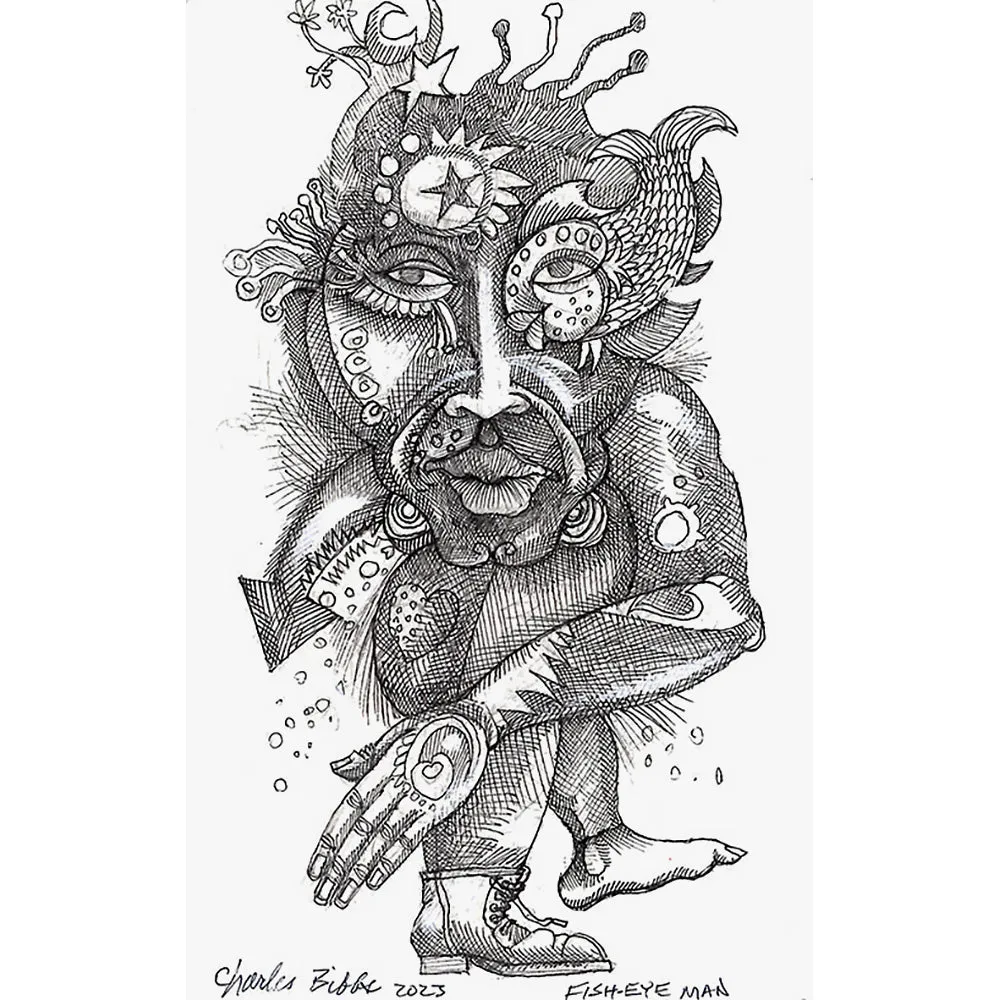 Fisheye Man